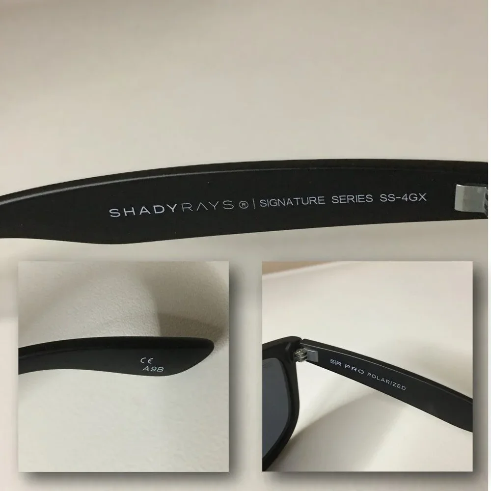 SHADYRAYS SIGNATURE SERIES Unisex Blackout Polarized 